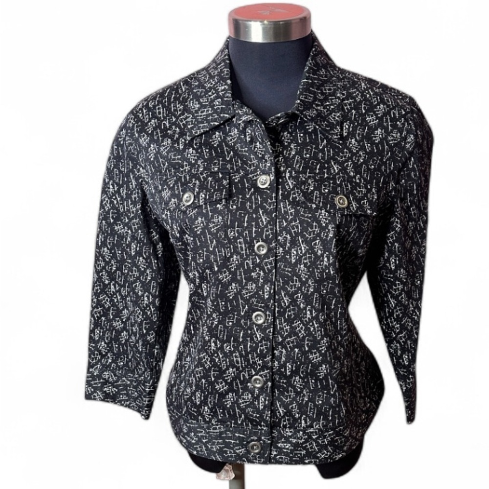 Chico  Printed Jacket Size 1
